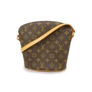 Louis Vuitton Vintage Pre-owned Canvas louis-vuitton-vskor Brown, Dam