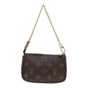 Louis Vuitton Vintage Pre-owned Canvas kuvertvskor Brown, Dam