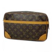 Louis Vuitton Vintage Pre-owned Canvas louis-vuitton-vskor Brown, Dam