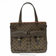 Louis Vuitton Vintage Pre-owned Tyg handvskor Brown, Dam