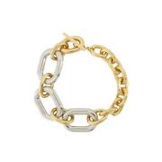 Paco Rabanne Tyg armband Yellow, Dam