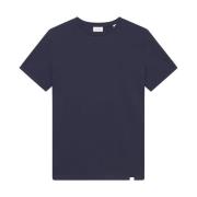 Les Deux Tidlös crew neck t-shirt Nørregaard upplaga Blue, Herr