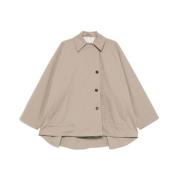 Remain Birger Christensen Beige Knäppt ytterplagg med fickor Beige, Da...