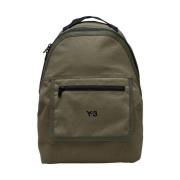 Y-3 Klassisk ryggsäck med laptopfack Green, Herr