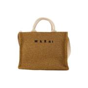 Marni Bomull handvskor Brown, Dam