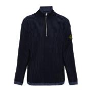 Stone Island Tröja med logotyp Blue, Herr