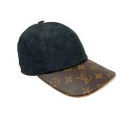 Louis Vuitton Vintage Pre-owned Tyg hattar-och-kepsar Black, Dam