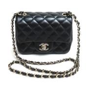 Chanel Vintage Pre-owned Laeder handvskor Black, Dam