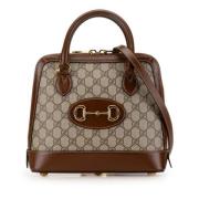 Gucci Vintage Pre-owned Laeder fendi-vskor Brown, Dam