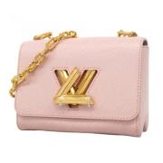 Louis Vuitton Vintage Pre-owned Tyg axelremsvskor Pink, Dam