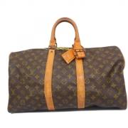 Louis Vuitton Vintage Pre-owned Tyg louis-vuitton-vskor Brown, Dam