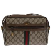 Gucci Vintage Pre-owned Laeder gucci-vskor Beige, Dam