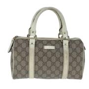 Gucci Vintage Pre-owned Canvas gucci-vskor Beige, Dam