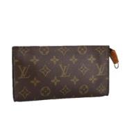 Louis Vuitton Vintage Pre-owned Canvas necessrer Brown, Dam