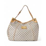 Louis Vuitton Vintage Pre-owned Canvas handvskor Beige, Dam