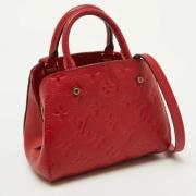 Louis Vuitton Vintage Pre-owned Laeder louis-vuitton-vskor Red, Dam