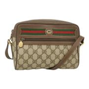 Gucci Vintage Pre-owned Laeder gucci-vskor Beige, Dam