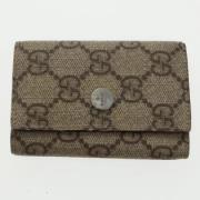 Gucci Vintage Pre-owned Canvas plnbcker Beige, Dam