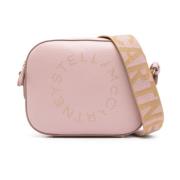 Stella McCartney Mauve Crossbody Väska med Tygrem Pink, Dam