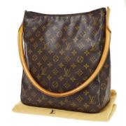 Louis Vuitton Vintage Pre-owned Canvas handvskor Brown, Dam