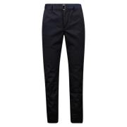 Sacai Marinblå Chino Byxor Blue, Herr