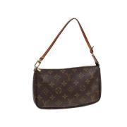 Louis Vuitton Vintage Pre-owned Canvas louis-vuitton-vskor Brown, Dam