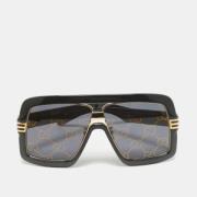 Gucci Vintage Pre-owned Acetat solglasgon Black, Dam