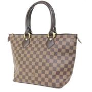 Louis Vuitton Vintage Pre-owned Canvas axelremsvskor Brown, Dam