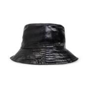 Gucci Monogram Bucket Hat Black, Dam