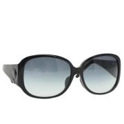 Gucci Vintage Pre-owned Plast solglasgon Black, Dam