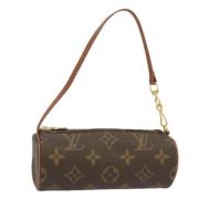 Louis Vuitton Vintage Pre-owned Canvas kuvertvskor Brown, Dam