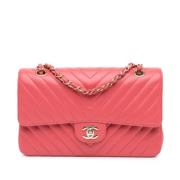 Chanel Vintage Pre-owned Laeder chanel-vskor Pink, Dam