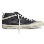 Golden Goose Mid Star Lace-up Sneakers Black, Herr