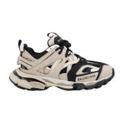 Balenciaga Mesh Sneakers med Gummisula Beige, Dam