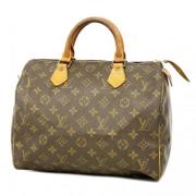 Louis Vuitton Vintage Pre-owned Canvas handvskor Brown, Dam