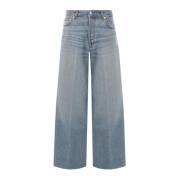 Haikure Vida Ben Knappstängning Jeans Blue, Dam