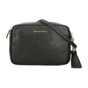 Michael Kors Ginny Axelväska - Läder, Kompakt Design Black, Dam