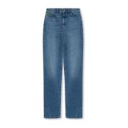 Emporio Armani Straight leg jeans Blue, Dam