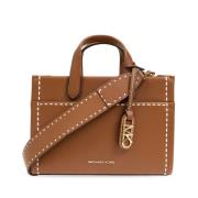 Michael Kors Brun Läder Toteväska Brown, Dam