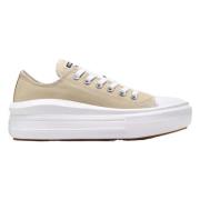 Converse Chuck Taylor All Star Move Sneakers Beige, Dam