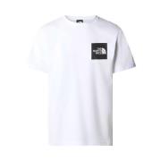 The North Face Fin Vit T-shirt White, Herr