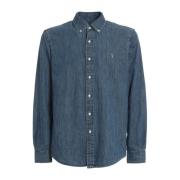 Ralph Lauren Denim Shirt Blue, Herr