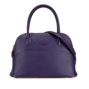 Hermès Vintage Pre-owned Laeder handvskor Purple, Dam