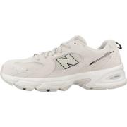 New Balance Barn löpinspirerade sneakers Beige, Dam