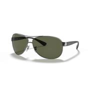 Ray-Ban Sportiga Polariserade Solglasögon i Pilotmodell Gray, Unisex