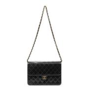 Chanel Vintage Pre-owned Laeder chanel-vskor Black, Dam