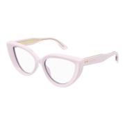 Gucci Rosa Glasögonbågar Pink, Unisex