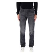 Emporio Armani Slim-Fit Denim Jeans Nero Black, Herr