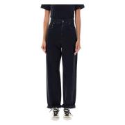 Golden Goose High-Waisted Black Kim Jeans Black, Dam