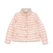 Herno Quiltad Rose Pink Kappa med Slips Pink, Dam